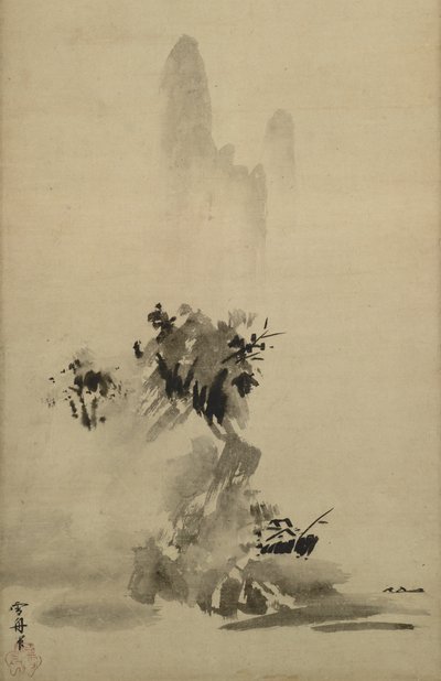 Haboku-Sansui von Toyo Sesshu